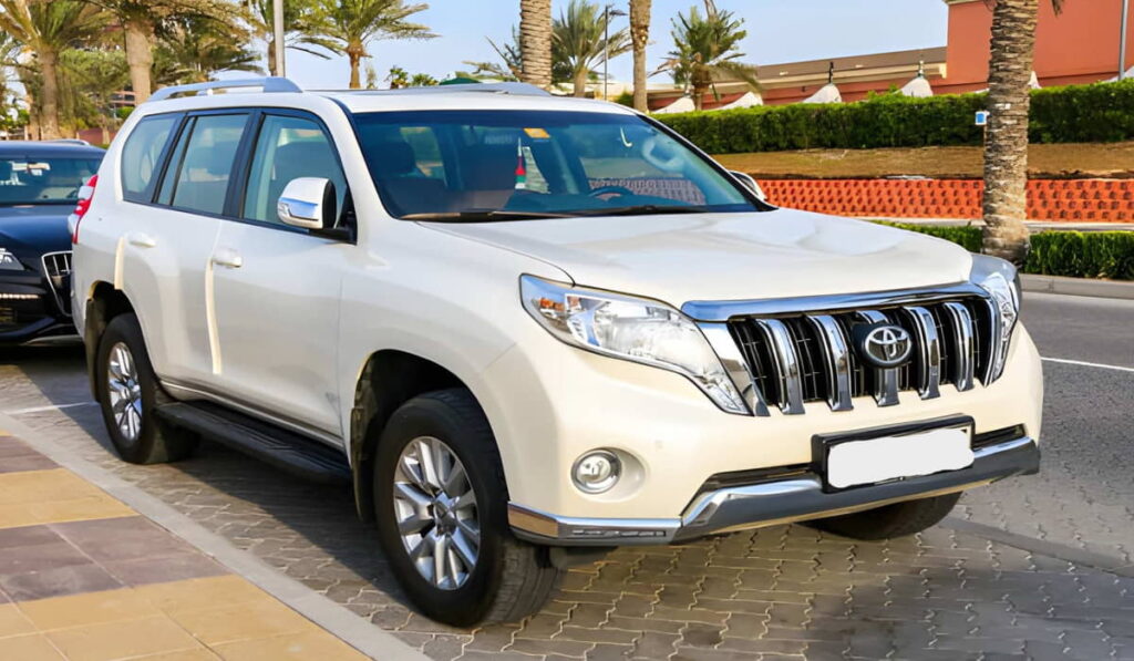 toyota prado for carpool services